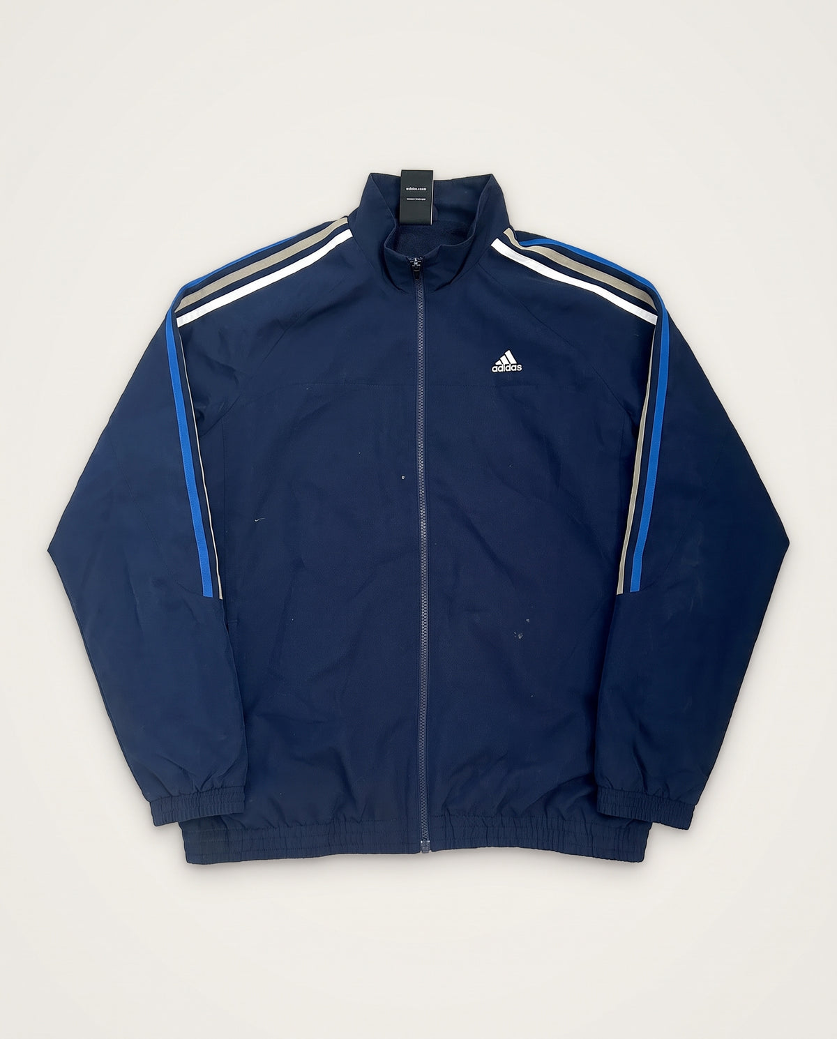 Adidas Climalite Track Jacket — ricostruzione: steso, fronte
