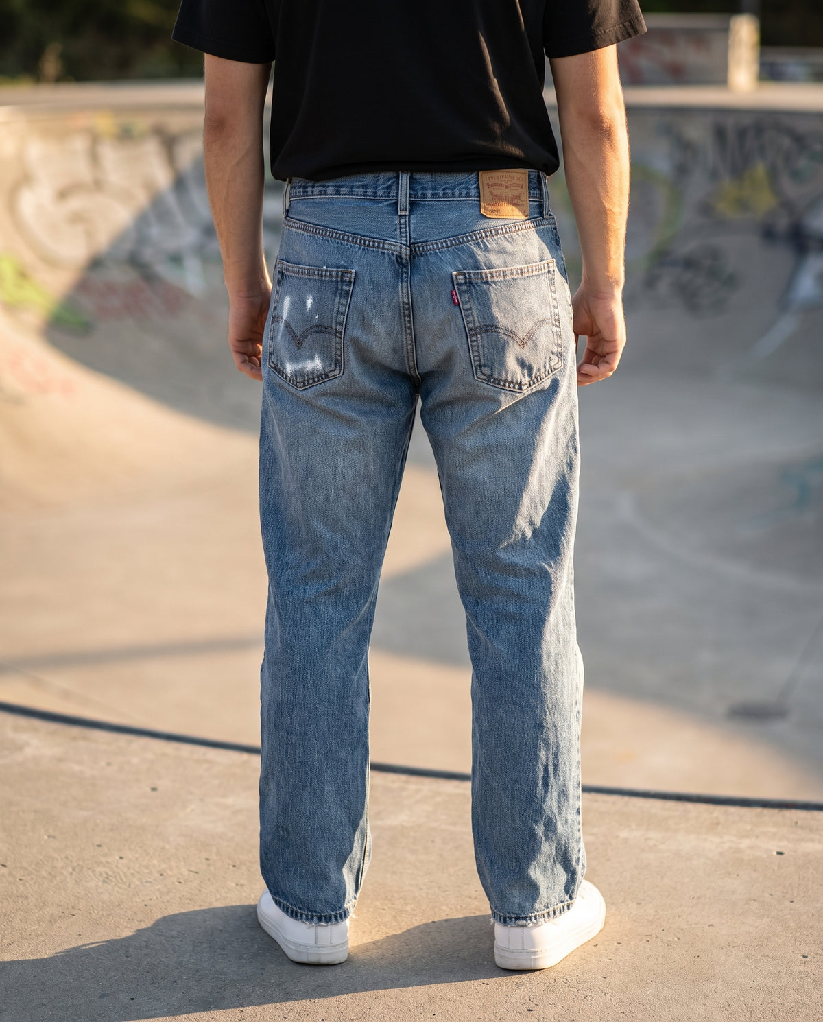 Levi's Jeans — ricostruzione: indossato