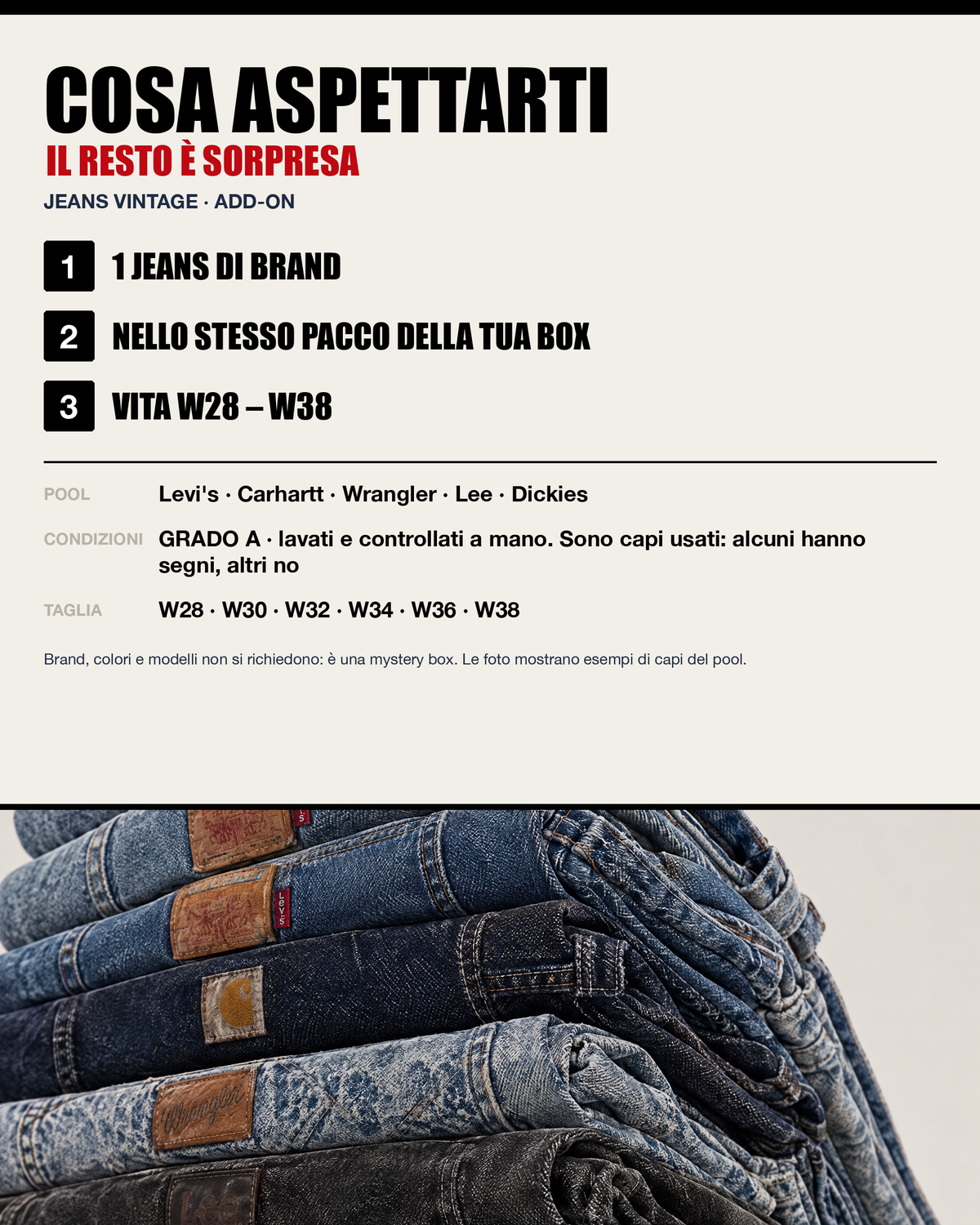 12-jeans-add-on-3-cosa.png — JEANS VINTAGE · ADD-ON · cosa aspettarti