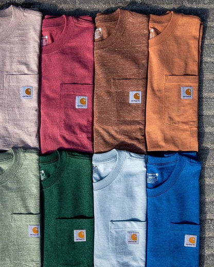 Tee Carhartt con taschino